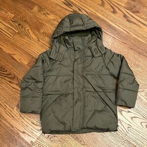 GUC Gap Olive Green Winter Jacket; Size S